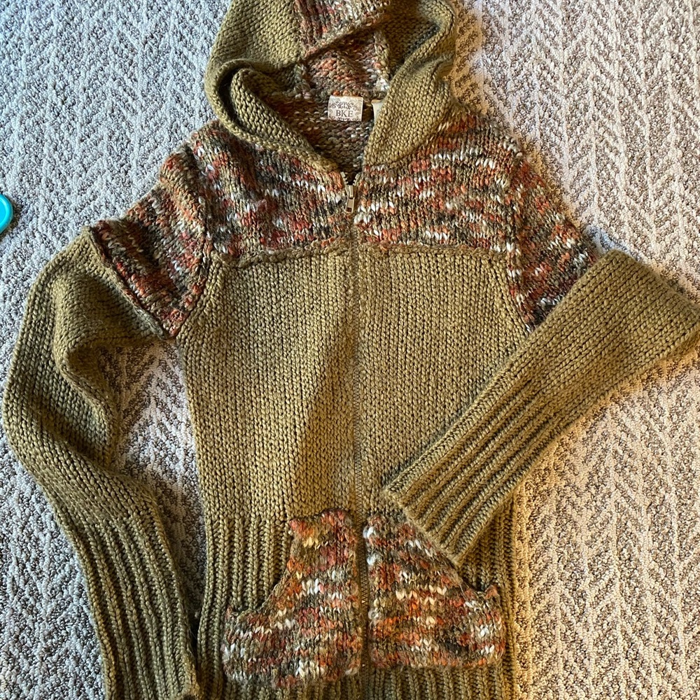 Bke cable knit jacket